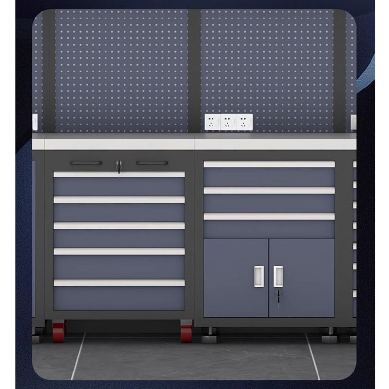 Workshop garage complete storage system set