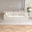 Canapé modulable 2 places sans ossature, 200 cm de large, style nuage, aucun assemblage requis-2097100873-2097100874