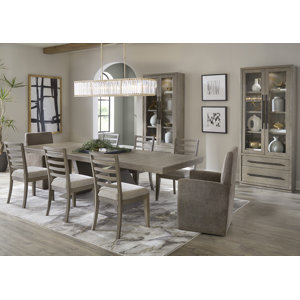 Wildon Home® Quidong Extendable Solid Wood Dining Table | Wayfair