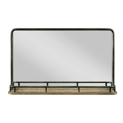 Miroir de commode avec tablettes Georgena