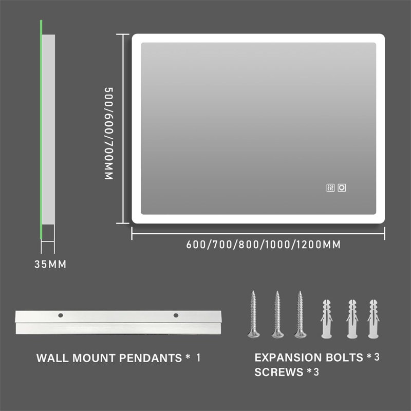 Dazmine Rectangle Mirror