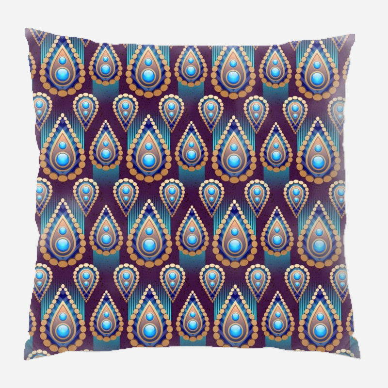 Reversible Throw Pillow, Indoor