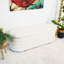 Banc Cabana blanc avec rangement