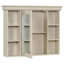 Armoire de rangement pour salle de bain 35 po x 28 po - Beige
