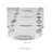 Calabria Frost Camira 10 in. x 10 in. Polished Marble Mosaic Floor and Wall Tile