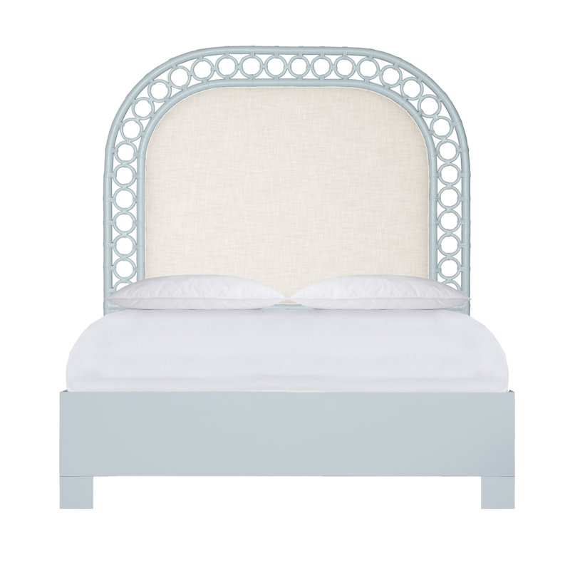 Solana Standard Bed, Queen, Light Blue