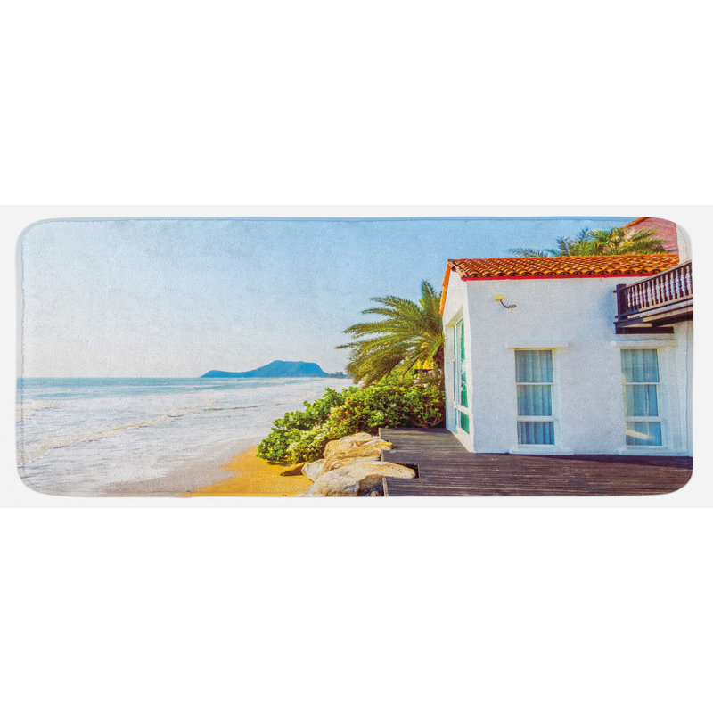 Tapis de cuisine ocean