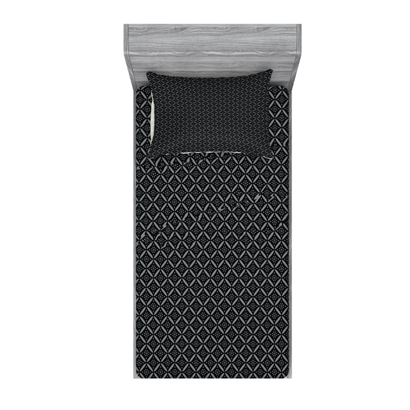Ensemble de draps Victorian, Ensemble de draps pour lit simple TG avec drap-hou