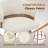 26'' Swivel Upholstered Counter Stool With Wood Frame-729968465-715452243