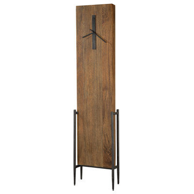 193cm Mango Solid Wood Floor Clock