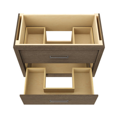 Avalon Two-Drawer Single Bath Vanity