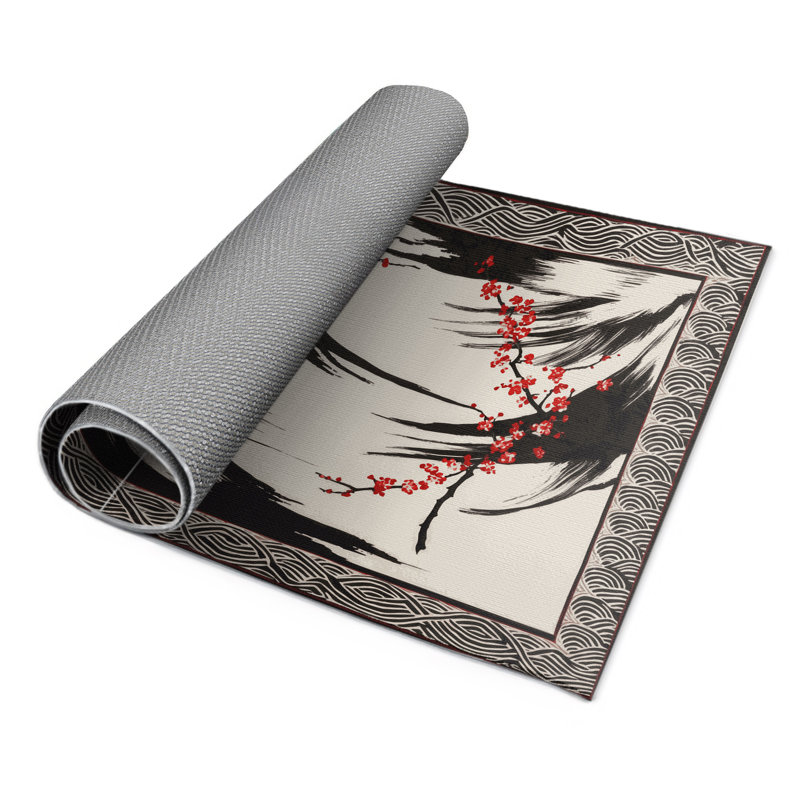 Scarlet Branches Indoor And Outdoor Area Rug, Rectangle 2' x 3'