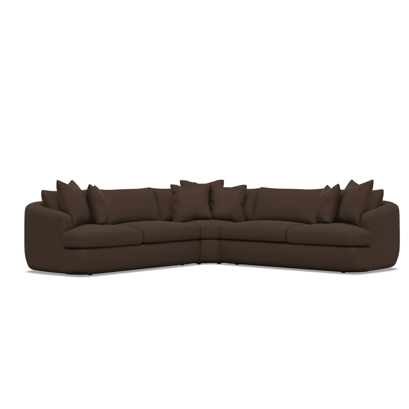 Jules Fabric 3 Pc Sectional, 5553-222