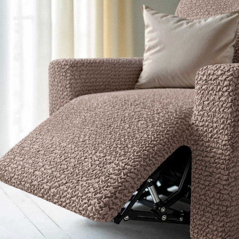 Housse extensible pour fauteuil inclinable - Facile à nettoyer et durable - Collection Comfort, Fauteuil inclinable standard