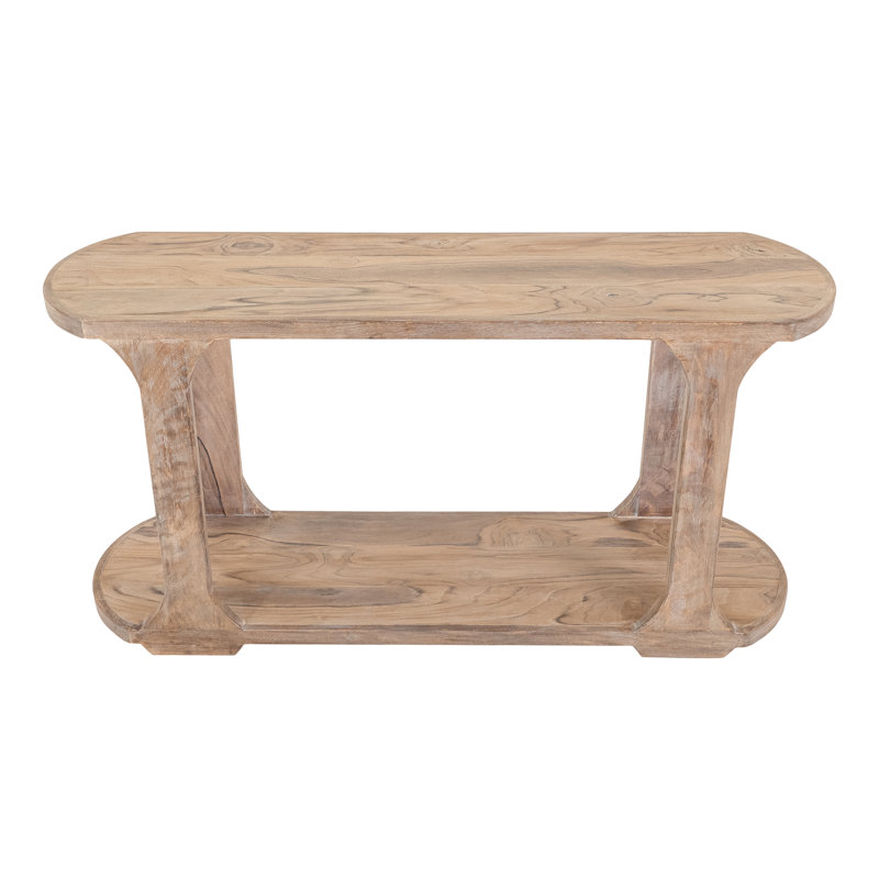 1 tablette, 1 table de canapé, Beige