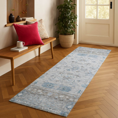 Machine Washable Indoor/Outdoor Chantille ACN2323 Global Rug