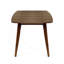 Table de salle à manger en bois (noyer)