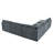 Modular Deep Gray Sectional Sofa With Durable Polyester Upholstery, Plush Cushions, Hidden Storage Compartments