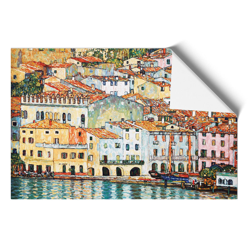 Malcena at the Gardasee by Gustav Klimt - Wall Art, 42cm H x 59cm W x 0.1cm D