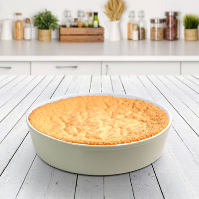 Martha Stewart 1.3 Qt. Stoneware Round Baker