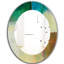 Miroir décoratif côtier abstrait-40097264