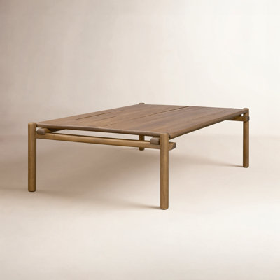 54" Oak Coffee Table