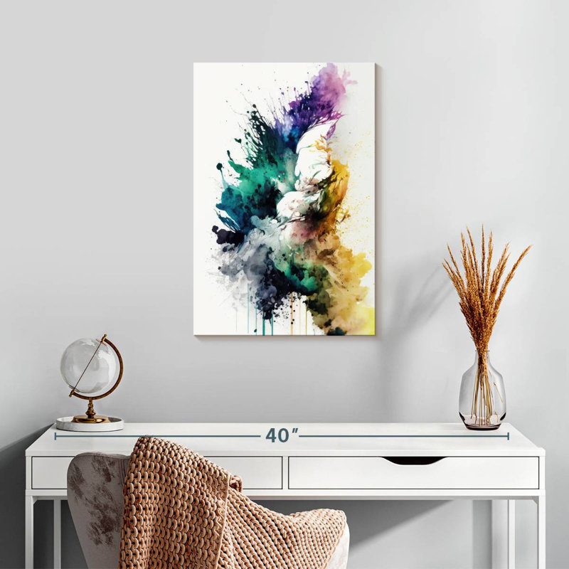 Radiant Mirage, 24" H x 16" W