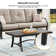 Rectangular Metal Outdoor Coffee Table