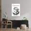 Cappuccino Latte Art, art mural contemporain-81628078