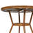 Rylan Indoor/Outdoor Commercial Bistro Set with Table and Two Chairs-1882098087