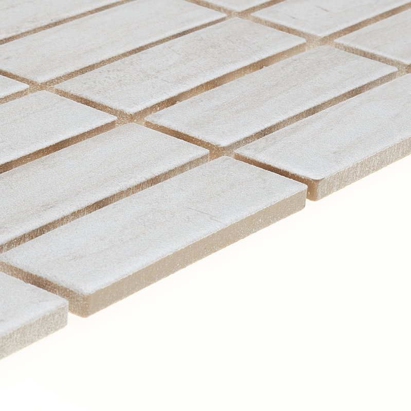 Carreau de mosaïque à joint droit en céramique émaillée 1 x 3 Daltile Articulo (10 pièces par carton) (10,00 pieds carrés par carton)