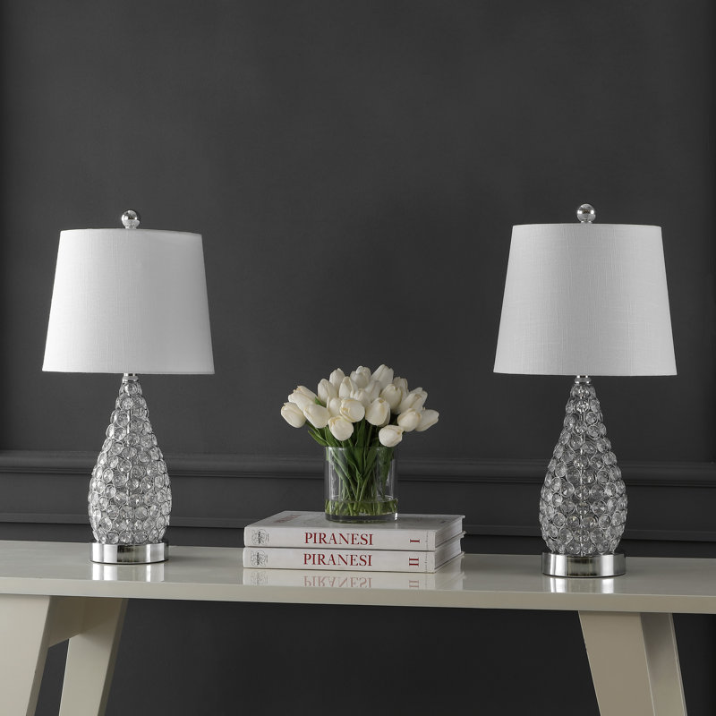 Lampe de table Fouges en métal USB