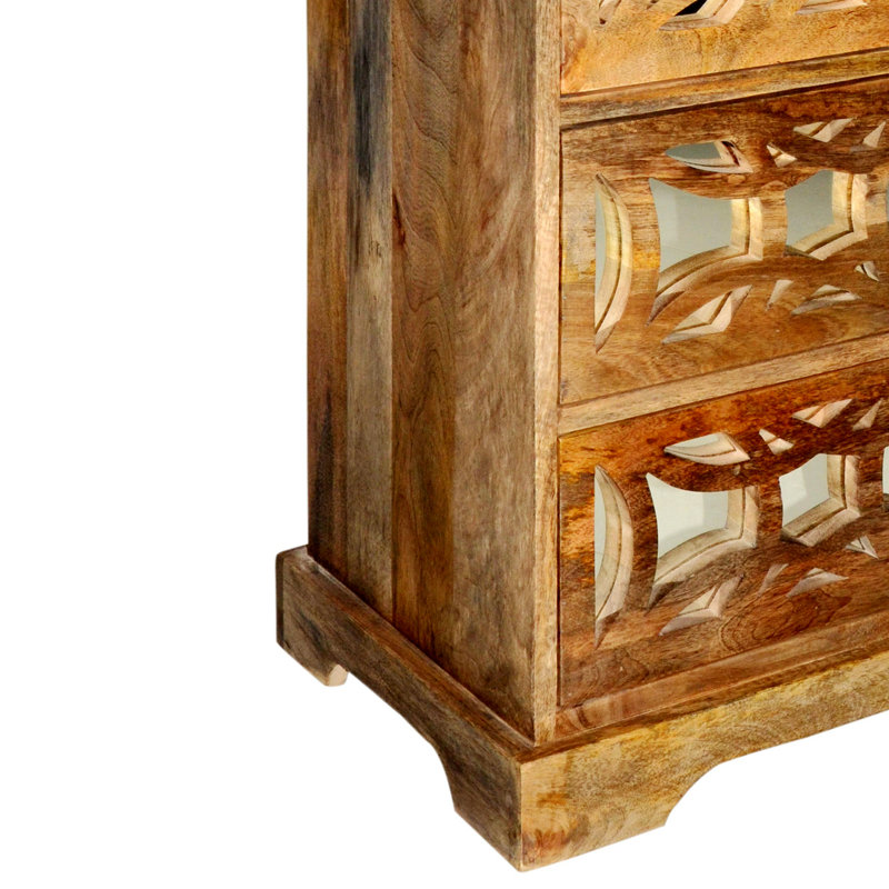 Commode décorative 3 tiroirs