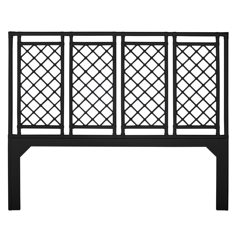 Low Profile Standard Bed, Black, Queen
