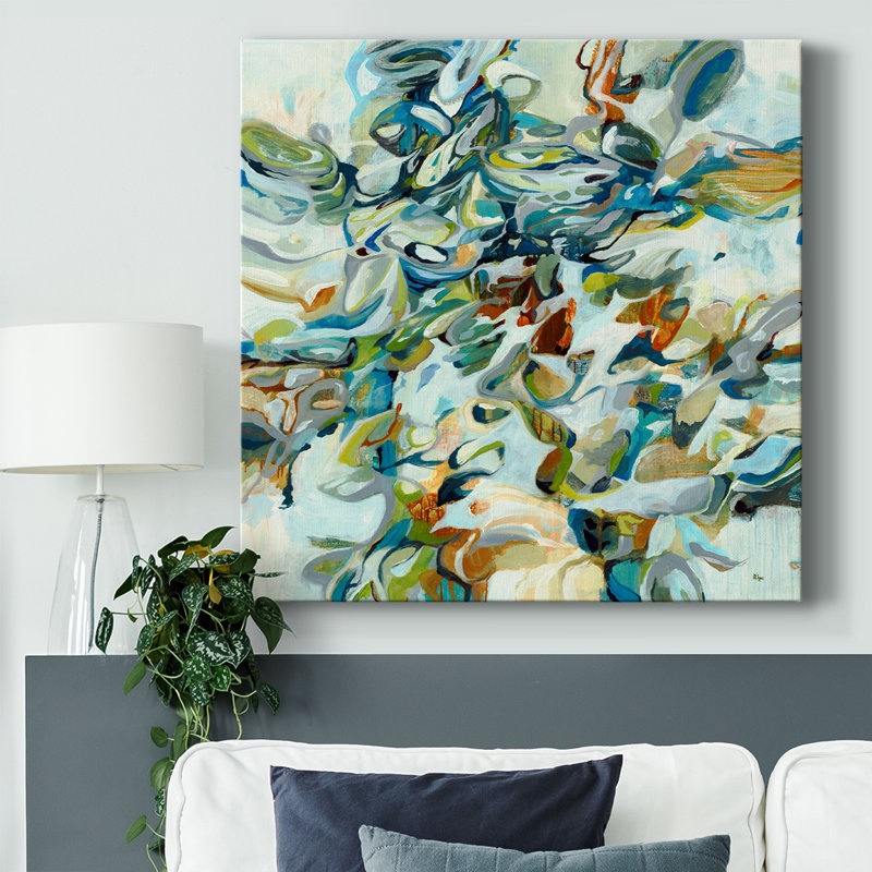 In the Flow III-Gallery Wrapped Canvas, 32" H x 32" W x 1.5" D