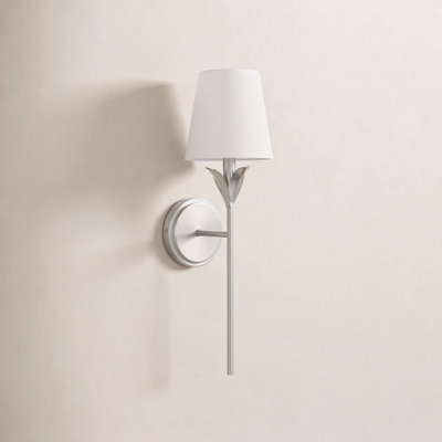 Margo Single Light Dimmable Silk Wallchiere