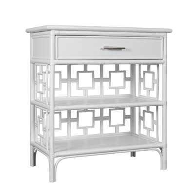 Sobe End Table with Storage -  David Francis Furniture, L6050-WHITE