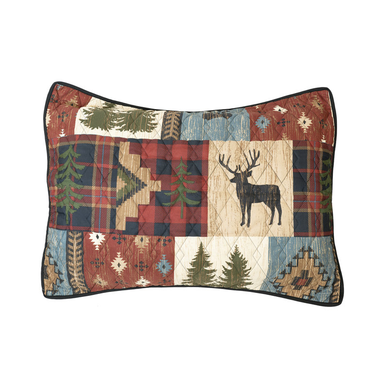 Your Lifestyle by Donna Sharp Woodland Patch 2PC Twin Rustic Quilt Set