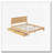 Bed with ,2 Drawers-1094051123