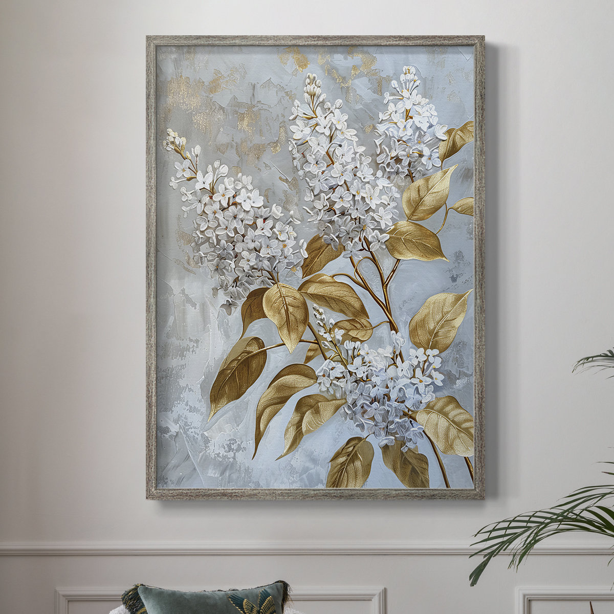 Lark Manor FLORAL Series CCLIV Framed Print - Solid Wood - Wayfair Canada