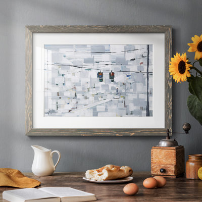 Stop On White, reproduction d'art sur toile