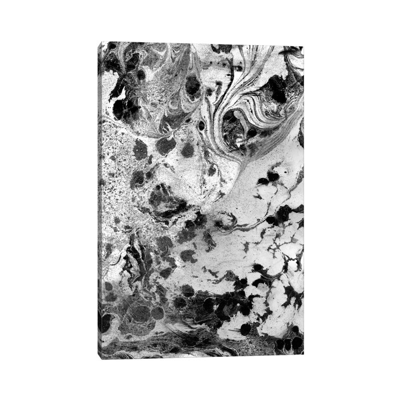 Obsidian II 1 Piece Wrapped Canvas Painting, 20.32 cm H x 30.48 cm W