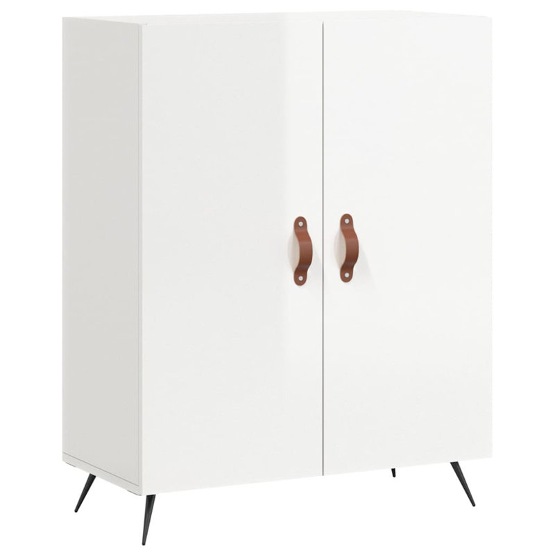 Burtundy 69.5cm Sideboard, Gloss White