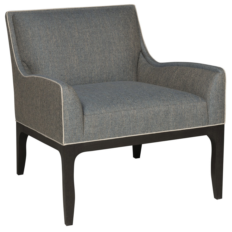 Thom Filicia Home Armchair, Tuck Cobalt, Casa Blanca