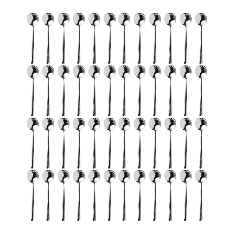 Cuillère en acier inoxydable 48 pièces