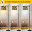 Lampe sur pied en arc Rustic Woodland Patchwork Bears Deer Cabins