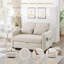 2 Seater Linen Sofa Bed-822710150