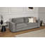 Charee 3 Seater Corduroy Fabric Sofa-1043083560