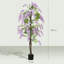 180cm Faux Wisteria Plant in Cement Pot