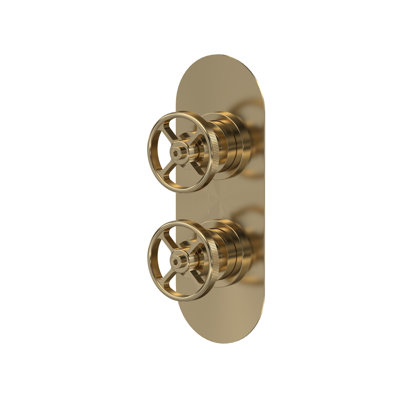 Industrial Valves Double Concealed Diverter Shower Valve